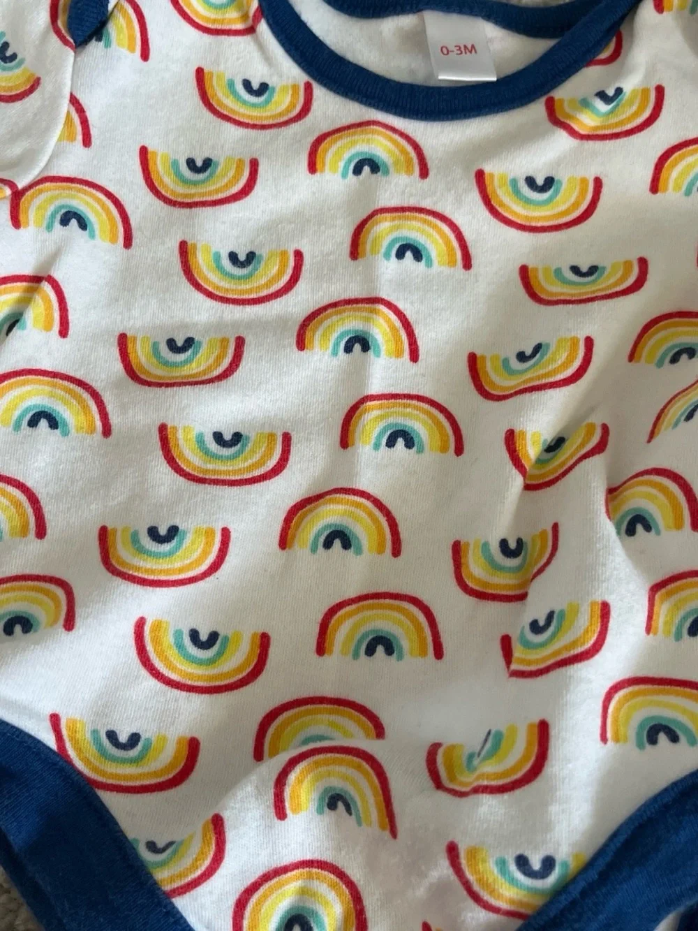 Baby Rainbow onesies